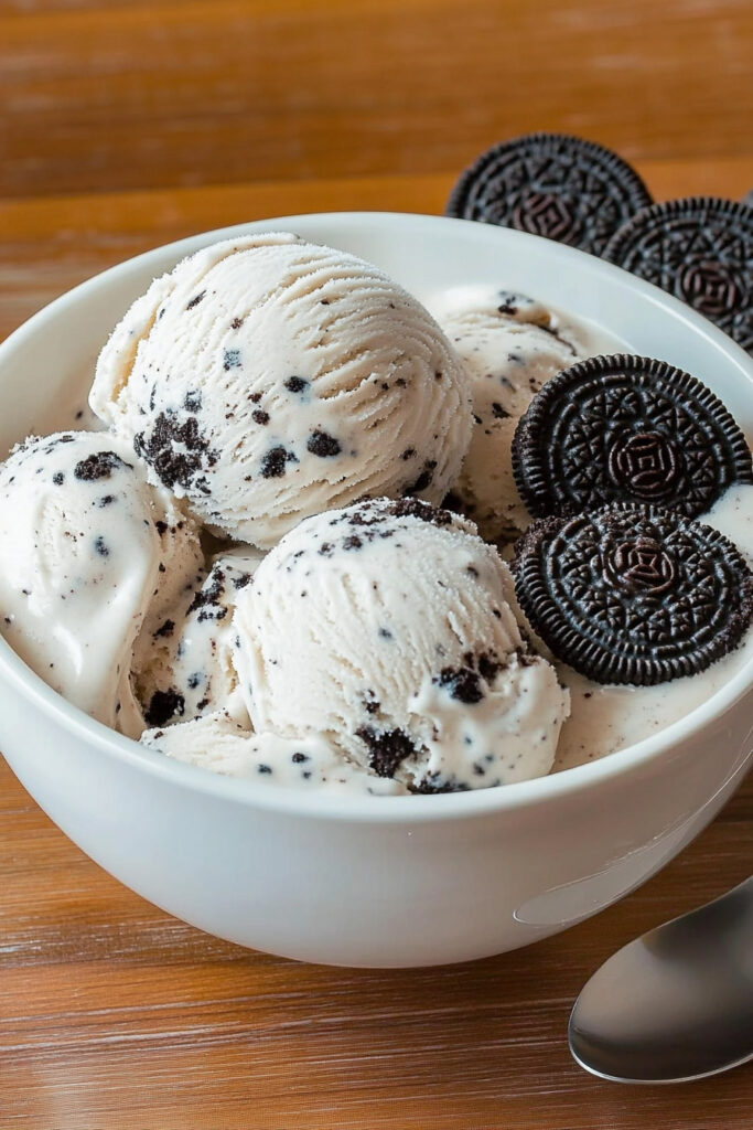 Customize No Churn Oreo Ice Cream