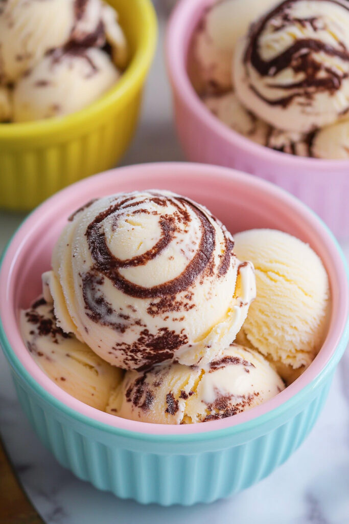 Customize Tiramisu Ice Cream with Mocha Ripple