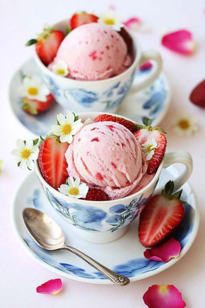 Customize Whole30 Strawberry Coconut Ice Cream