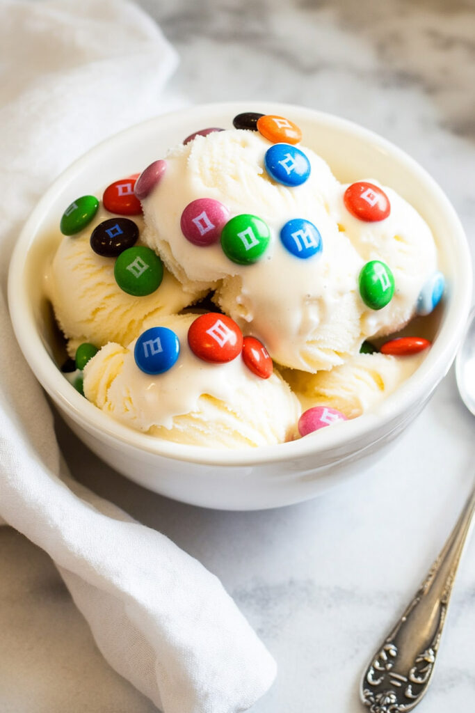 Customize Your Ninja Creami M&M Ice Cream