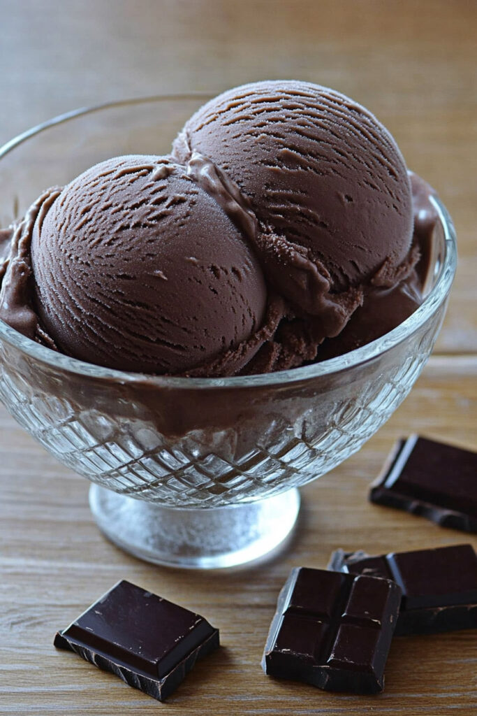 Dark Chocolate Ice Cream