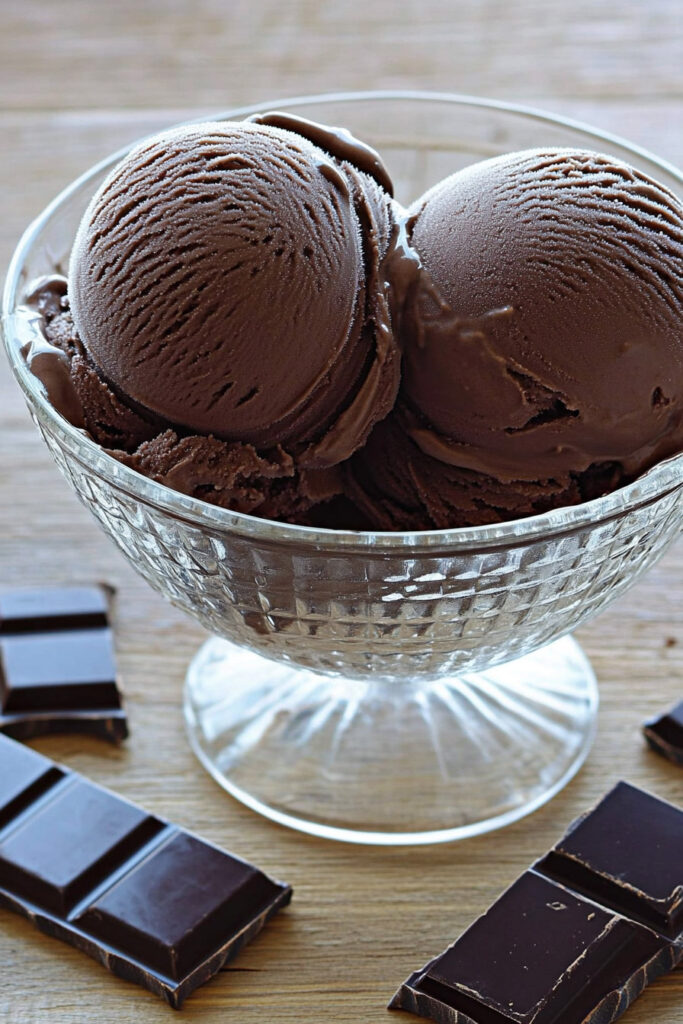 Dark Chocolate Ice Cream Recipe