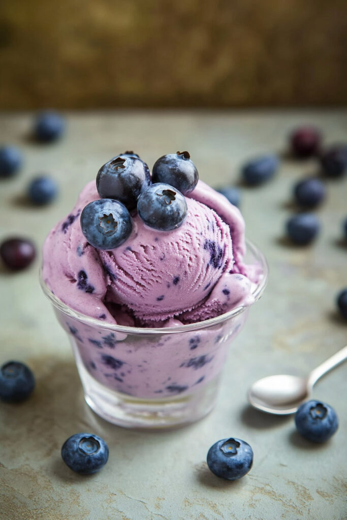 Extra Tips Blueberry Dog Ice Cream