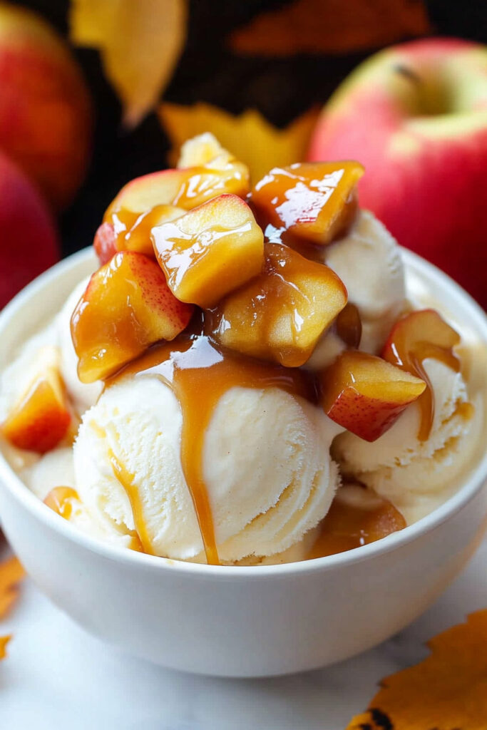 Freeze Ninja Creami Apple Pie Ice Cream