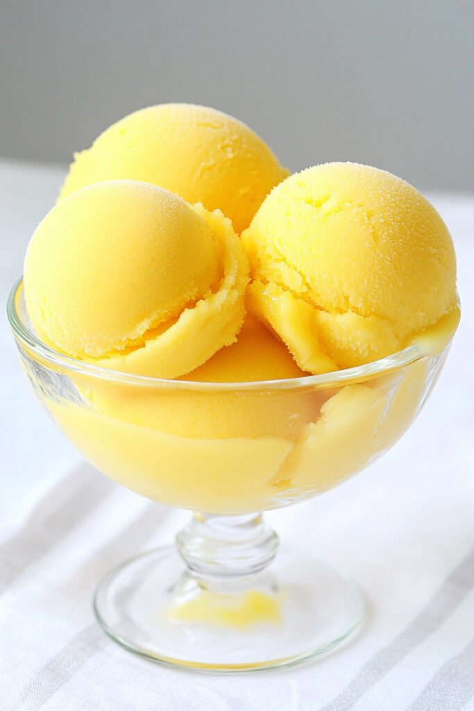 Freeze Ninja Creami Mango Sorbet