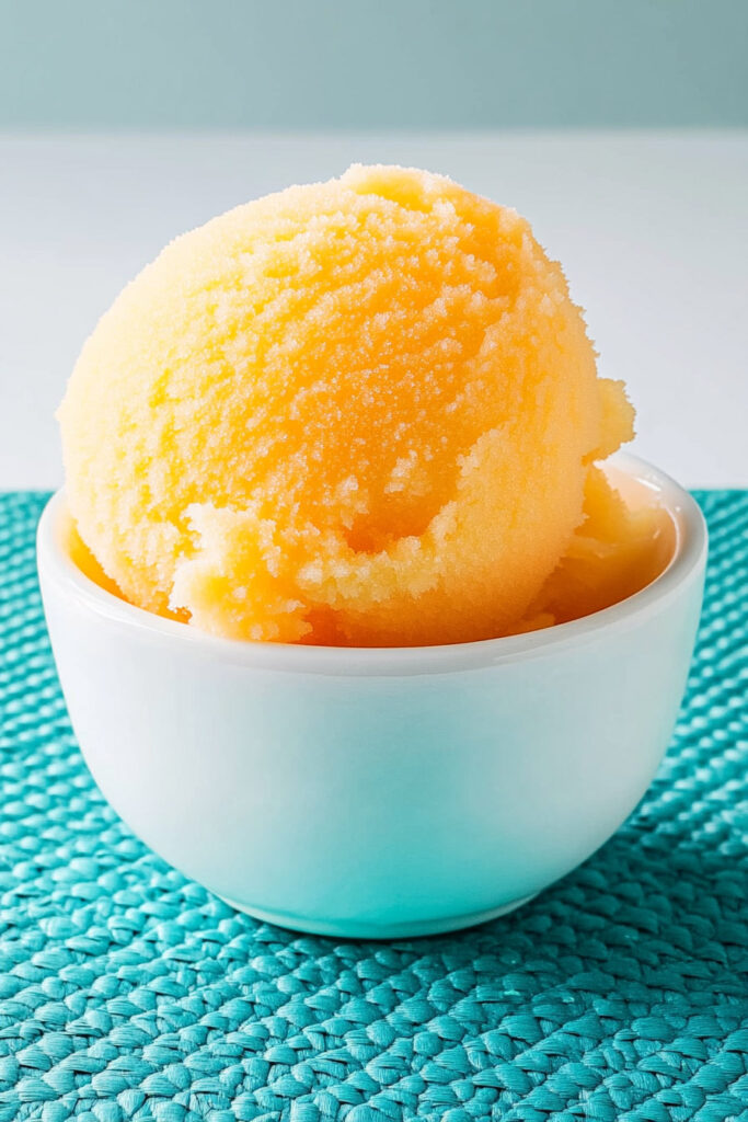 Freeze Ninja Creami Orange Sherbet