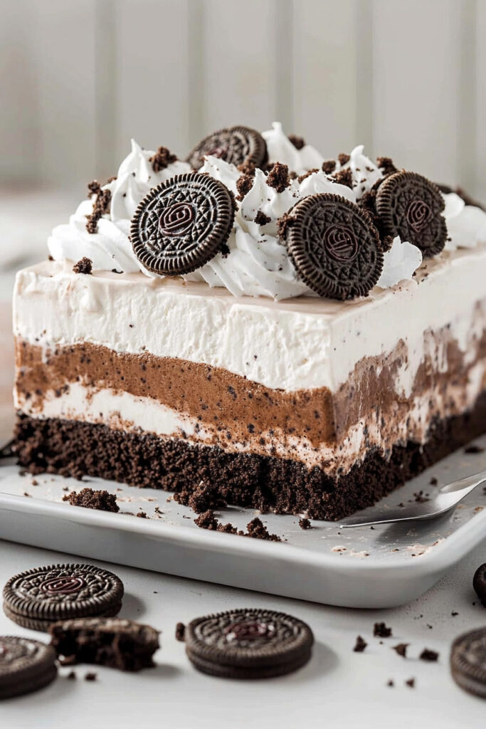 How to Make 5 Ingredient Oreo Ice Cream Cake