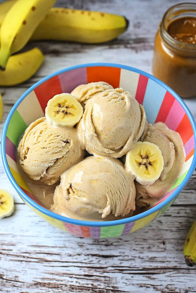 How to Make Banana Peanut Butter Dog Ice Cream