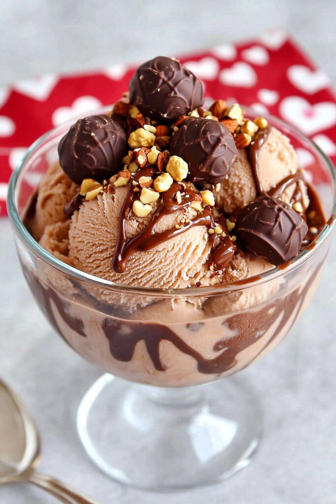 How to Make Ferrero Rocher Ice Cream