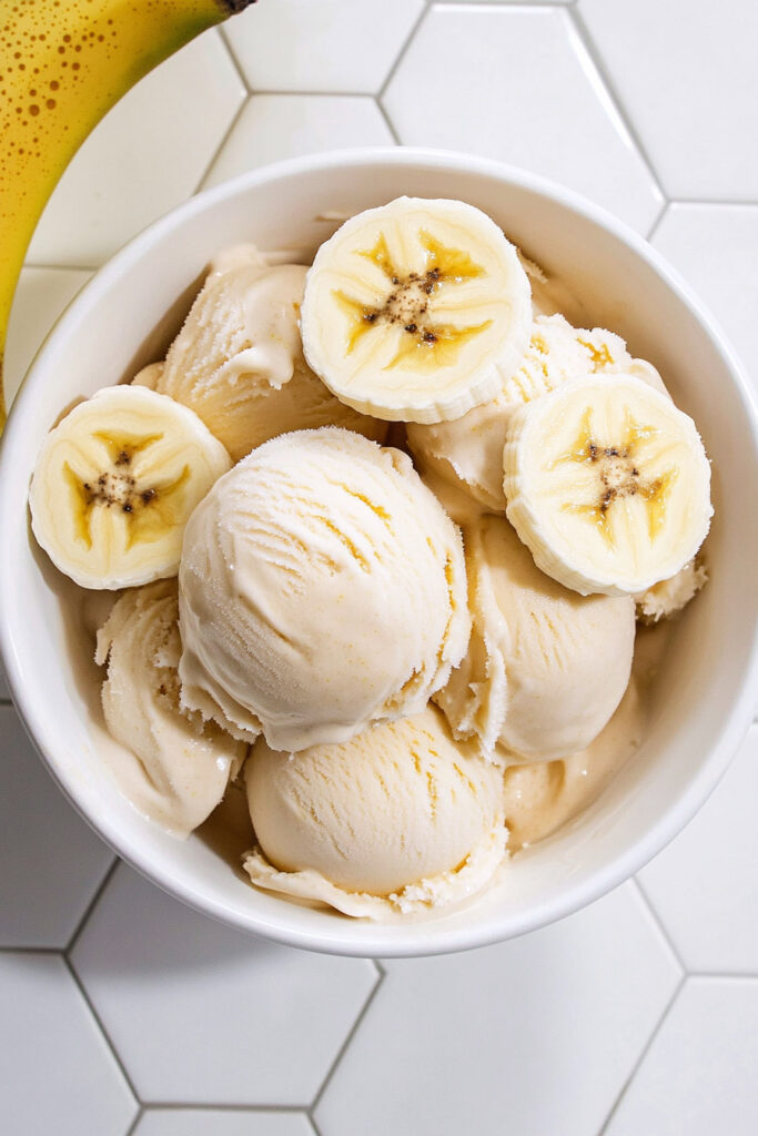 How to Make Ninja Creami Banana Sweet Cream Ice Cream