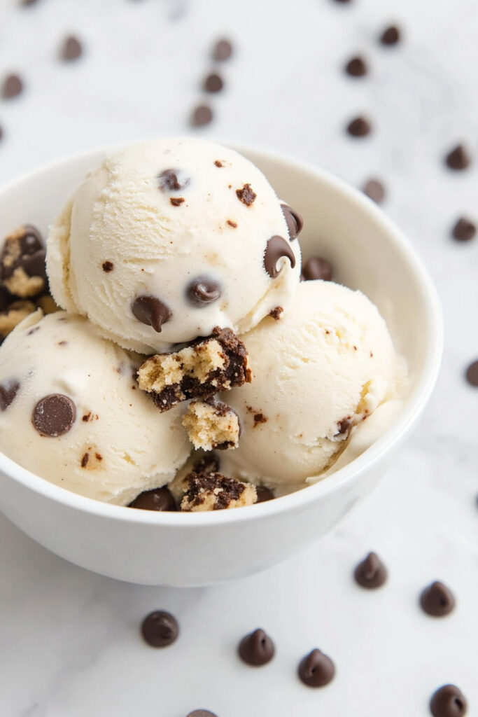 How to Make Ninja Creami Chocolate Chip Cookie Dough Protein Ice Cream