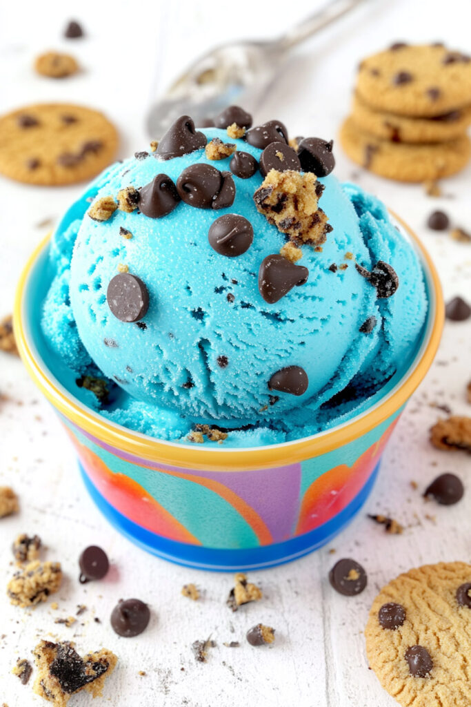 How To Make Ninja Creami Cookie Monster Ice Cream