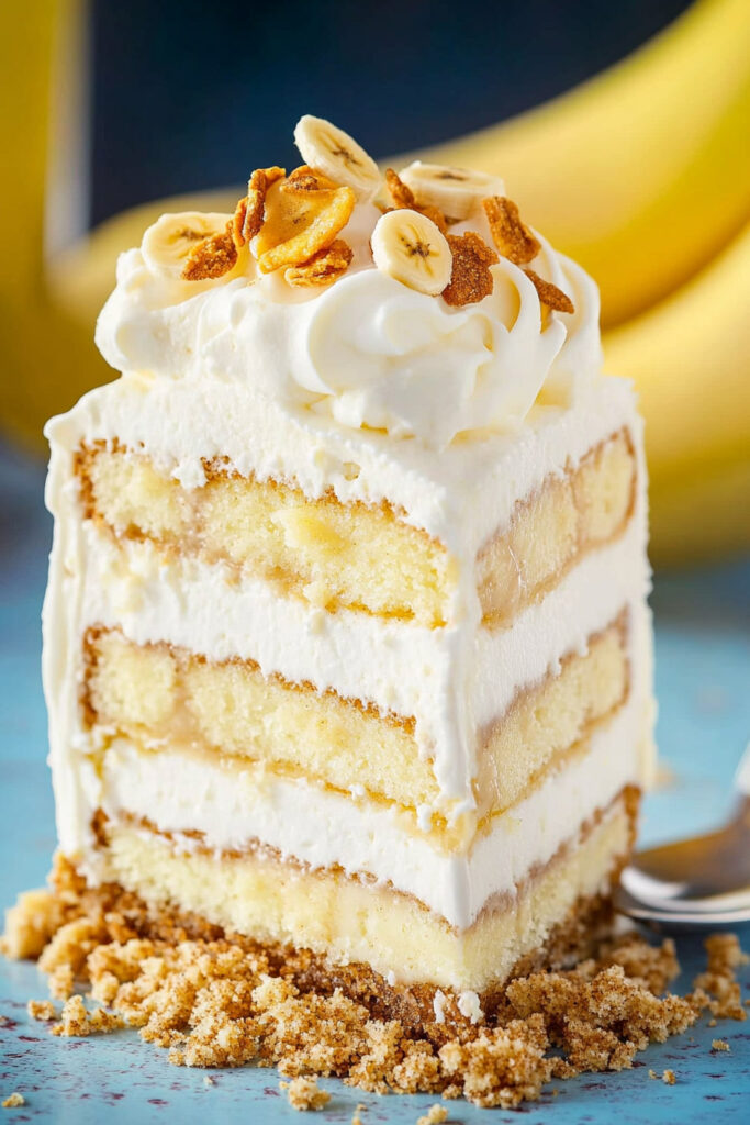 How to Serve Banana Pudding Ice Cream Cake