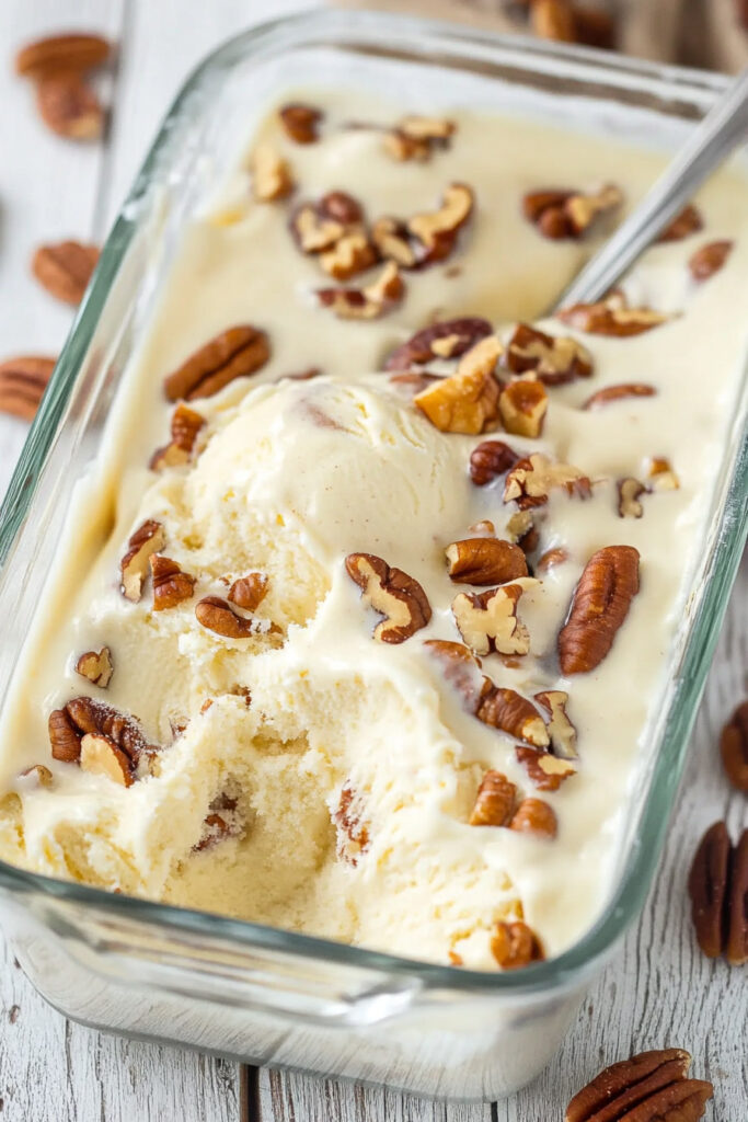 How to Serve Cuisinart Homemade Butter Pecan Ice Cream