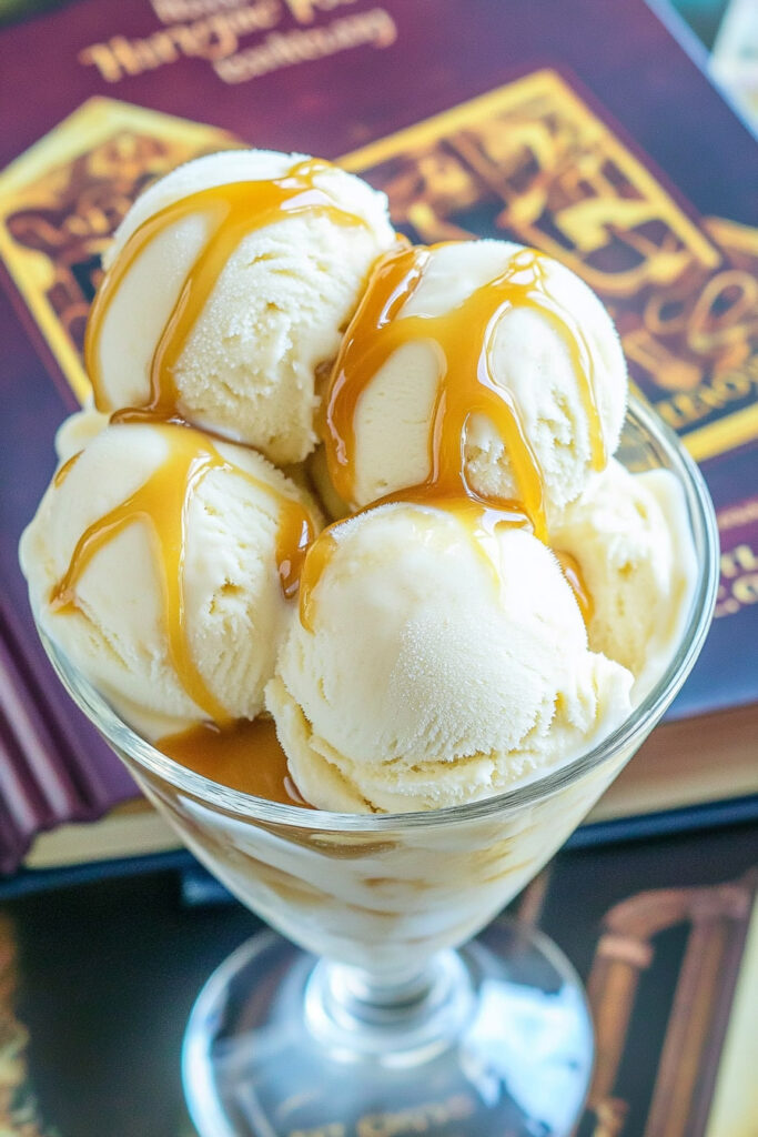 Serving Ideas Ninja Creami Butterbeer Ice Cream