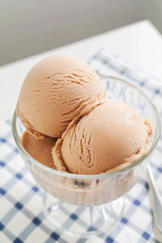 How to Serve Ninja Creami Chai Tea Protein Ice Cream