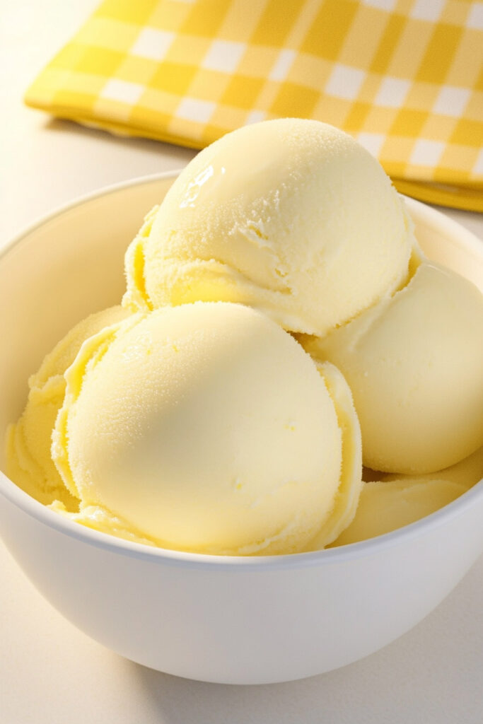 How to Serve Ninja Creami Lemon Gelato