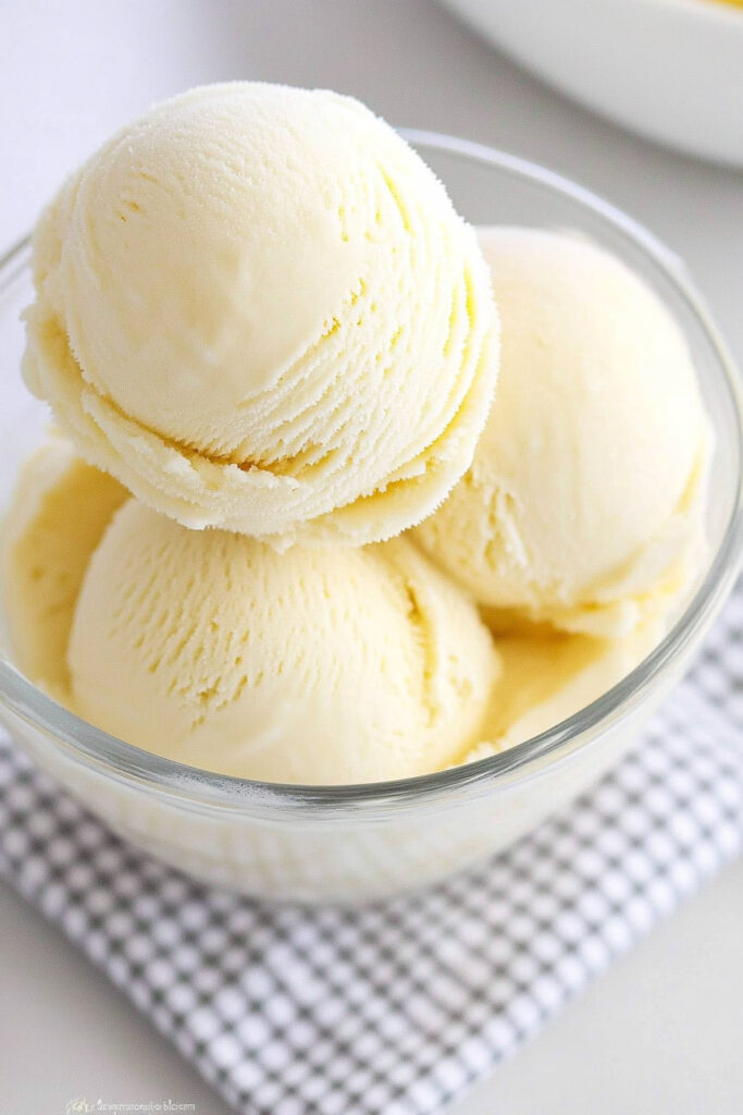 How to Serve Ninja Creami Lemon Ice Cream