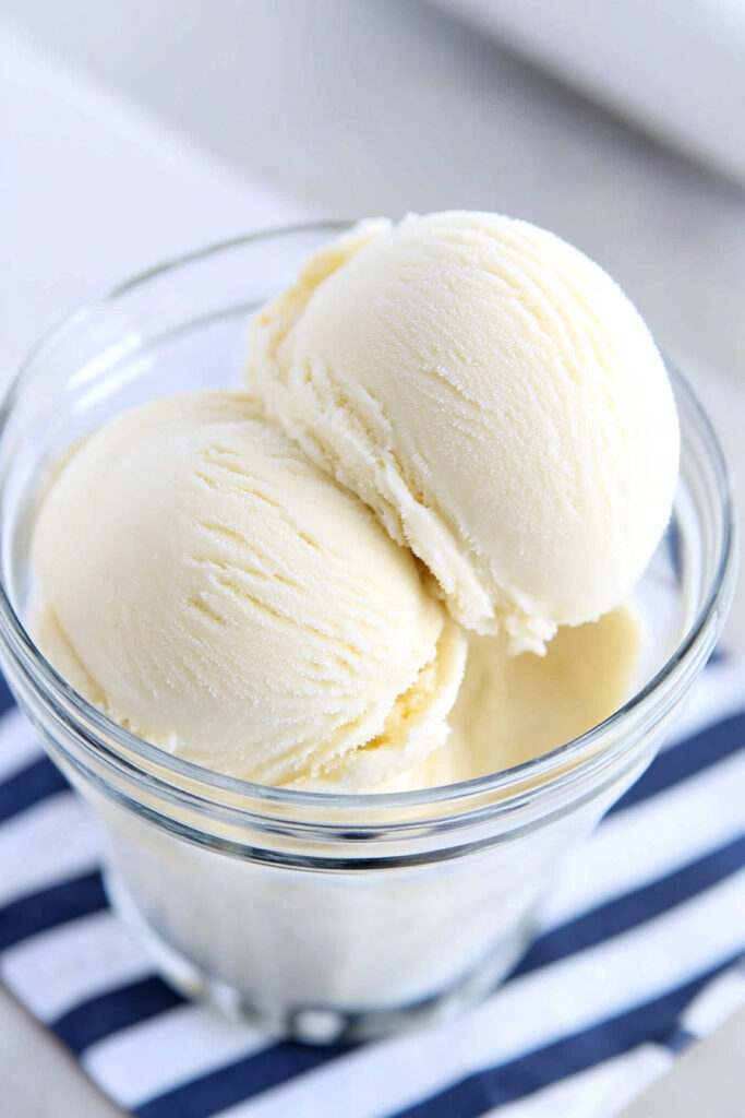 How to Serve Ninja Creami Sugar Free Vanilla Ice Cream