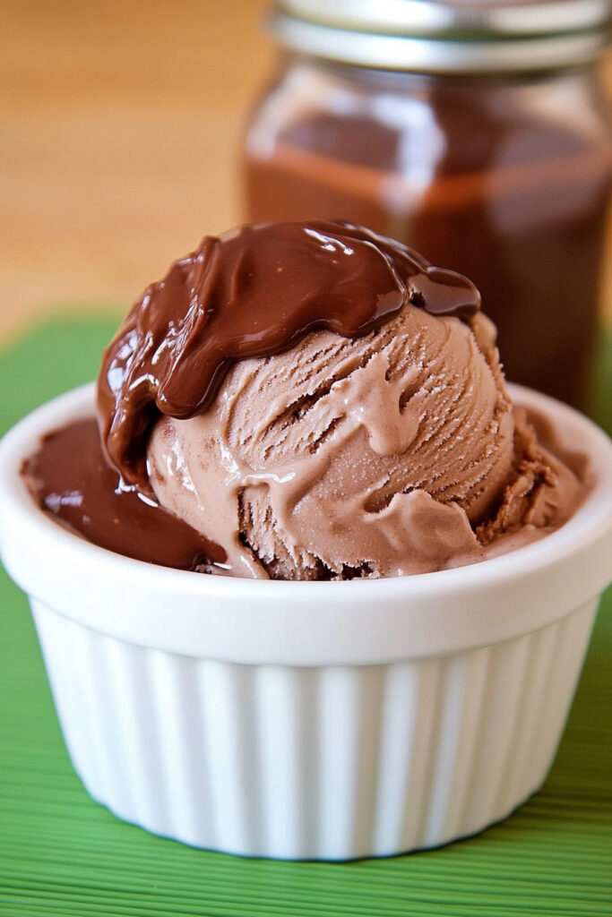 How to Serve Nutella Ice Cream