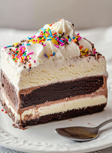 Ice Cream Sheet Cake