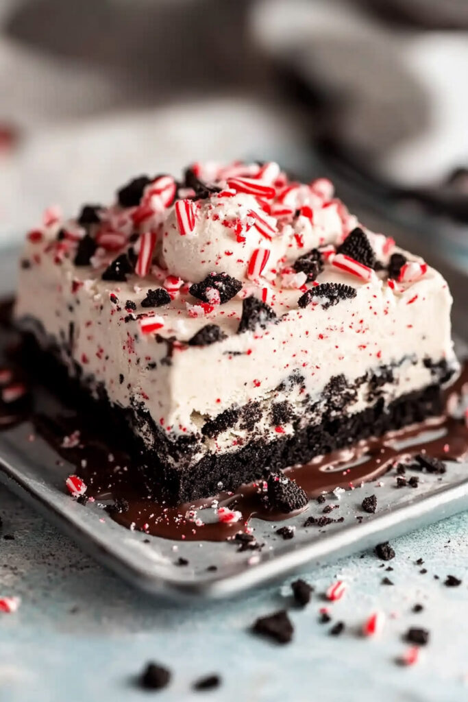 Instructions Peppermint Oreo Ice Cream Cake