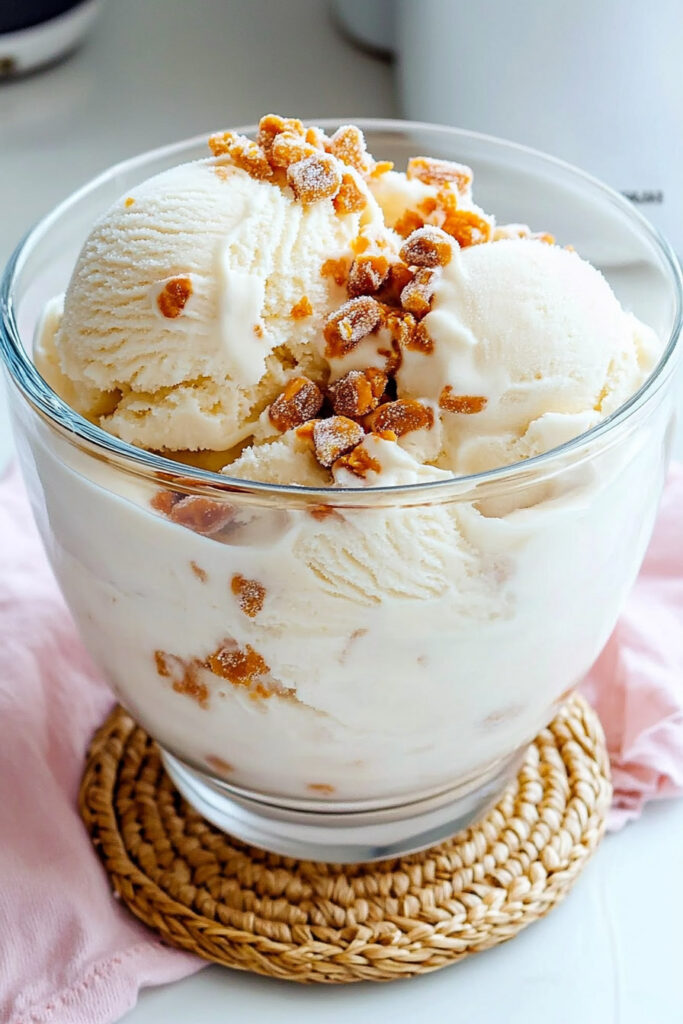 Make Butterfinger Ice Cream