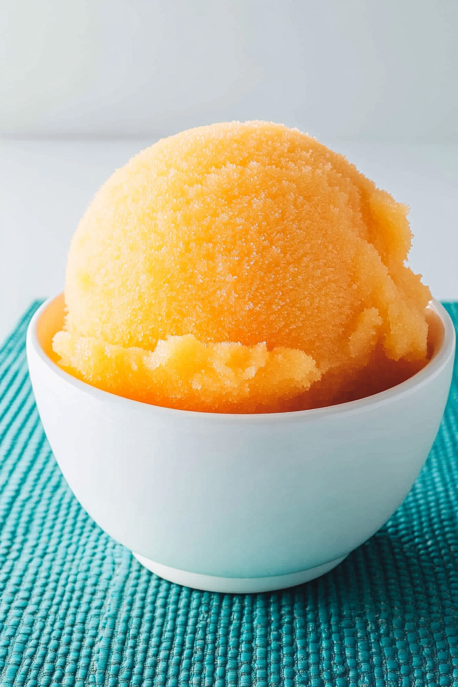 Easy Orange Sherbet