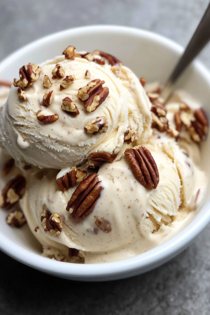 Method Ninja Creami Keto Butter Pecan Ice Cream