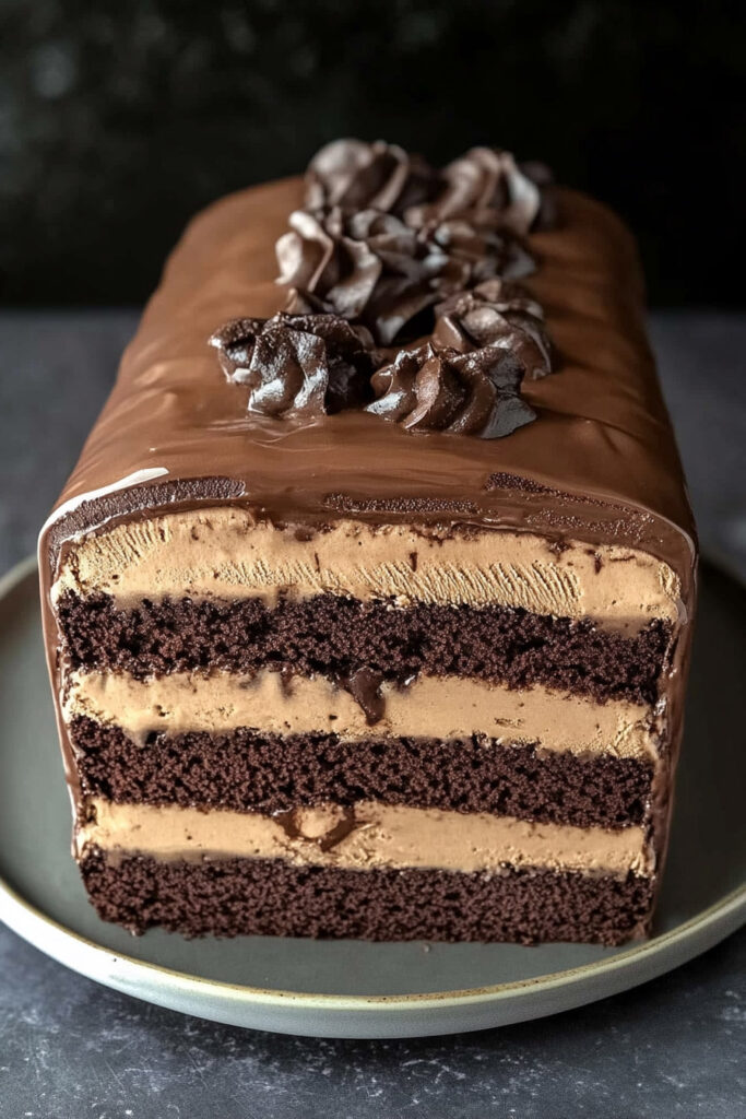 Mocha Ice Cream Cake