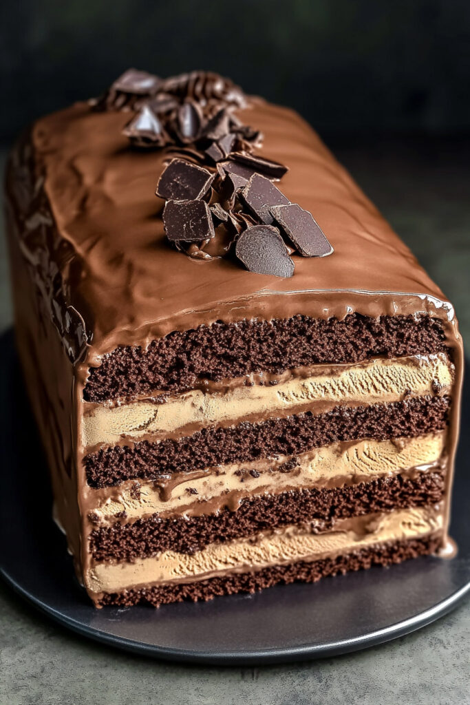 Mocha Ice Cream Cake Recipe