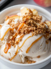 Ninja Creami Apple Cobbler Ice Cream Recipe