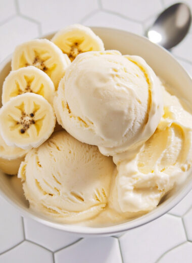 Ninja Creami Banana Sweet Cream Ice Cream