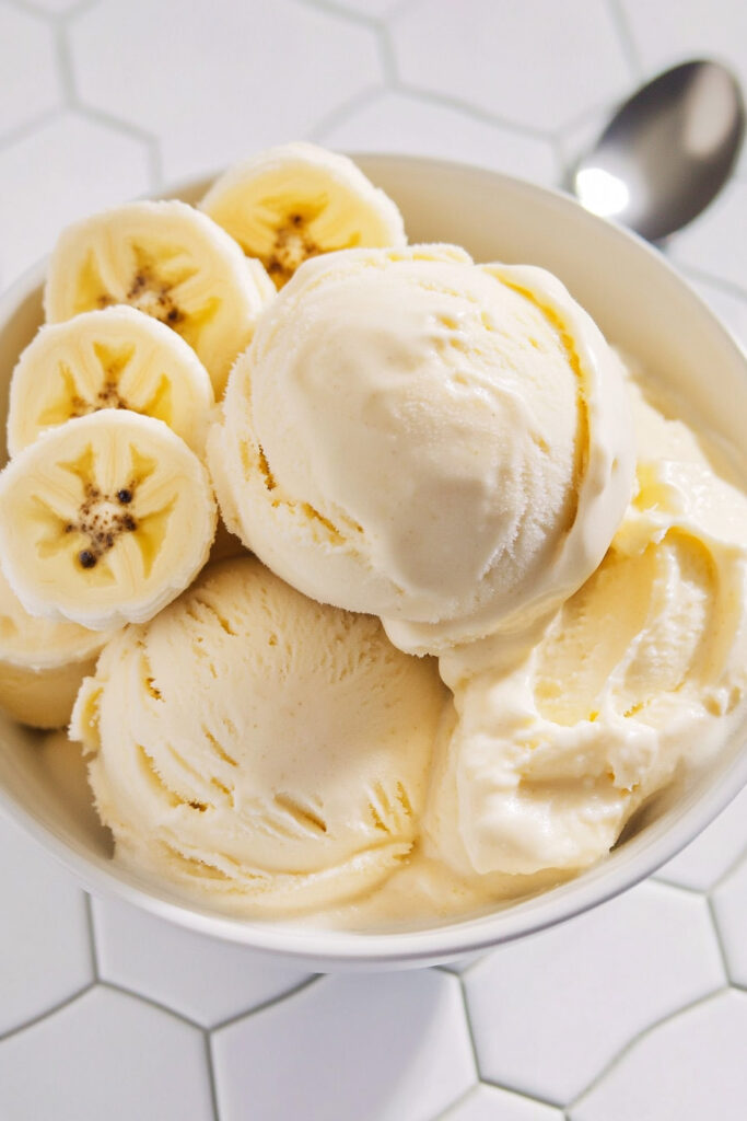 Ninja Creami Banana Sweet Cream Ice Cream