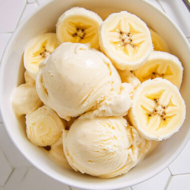 Ninja Creami Banana Sweet Cream Ice Cream