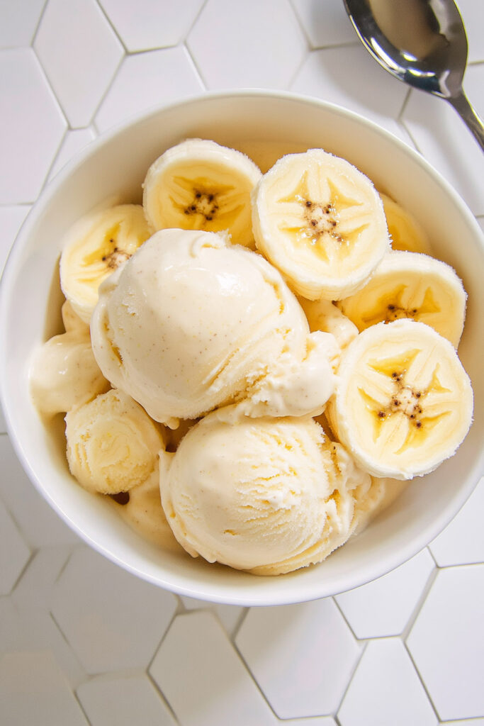 Ninja Creami Banana Sweet Cream Ice Cream