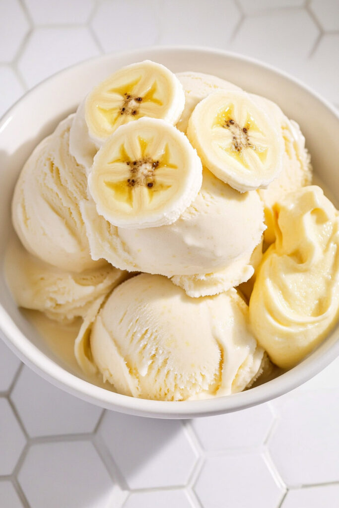 Ninja Creami Banana Sweet Cream Ice Cream Recipe