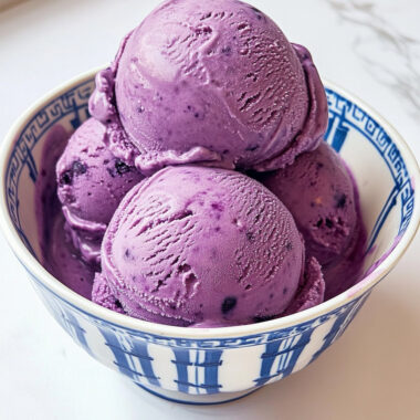 Ninja Creami Blueberry Cobbler Ice Cream