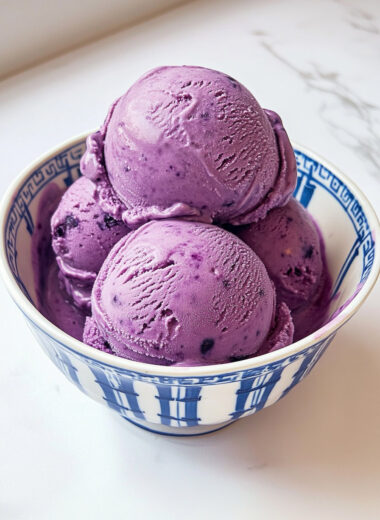 Ninja Creami Blueberry Cobbler Ice Cream