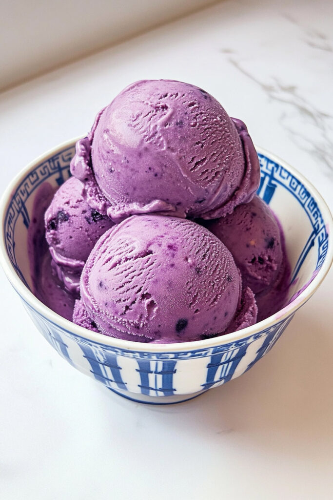 Ninja Creami Blueberry Cobbler Ice Cream