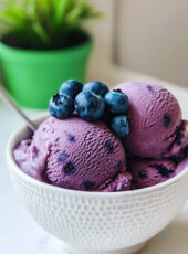 Ninja Creami Blueberry Ice Cream Recipe