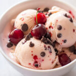 Ninja Creami Boozy Cherry Garcia Ice Cream