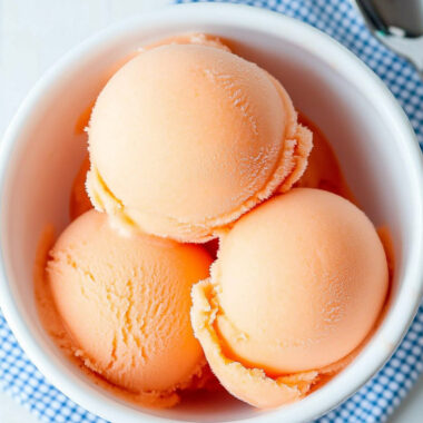 Ninja Creami Cantaloupe Sorbet