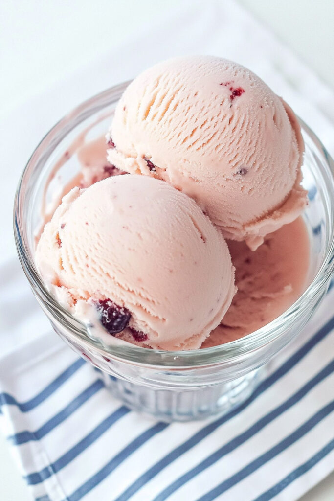 Ninja Creami Cherry Cheesecake Ice Cream