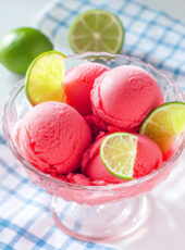 Ninja Creami Cherry Limeade Sorbet Recipe