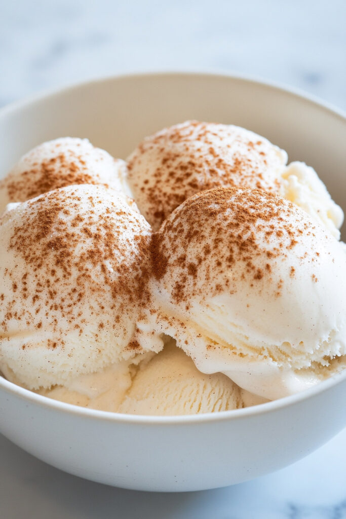 Ninja Creami Hot Cinnamon Spice Frozen Yogurt Recipe