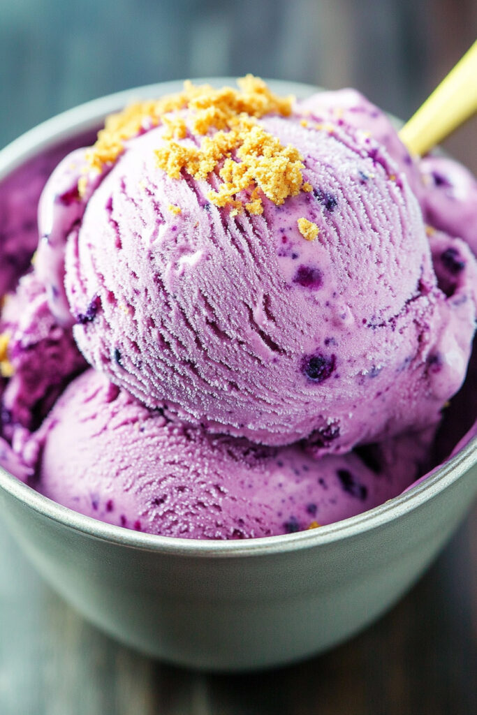 Ninja Creami Keto Blueberry Cheesecake Ice Cream Recipe