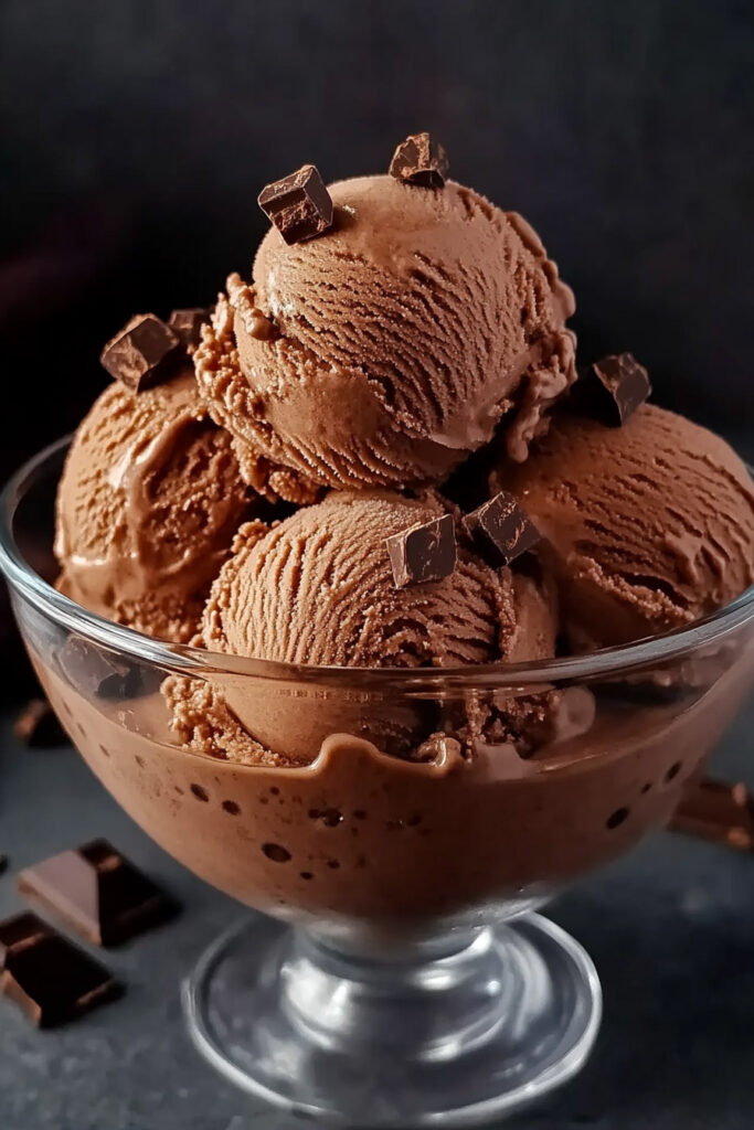 Ninja Creami Keto Chocolate Ice Cream