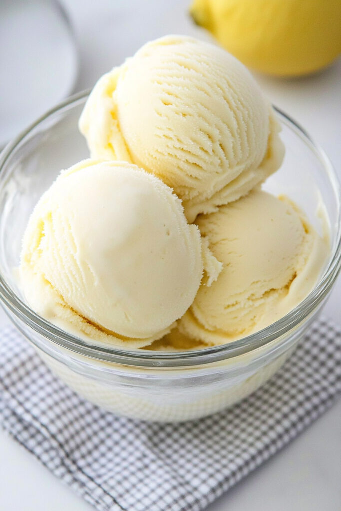 Ninja Creami Lemon Ice Cream Recipe