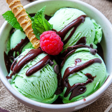 Ninja Creami Mint Chocolate Chip Ice Cream